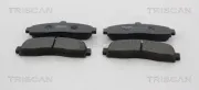 Bremsbelagsatz, Scheibenbremse TRISCAN 8110 14048