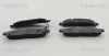 Bremsbelagsatz, Scheibenbremse Vorderachse TRISCAN 8110 14054