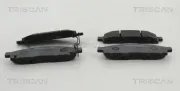 Bremsbelagsatz, Scheibenbremse Vorderachse TRISCAN 8110 14054