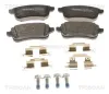 Bremsbelagsatz, Scheibenbremse Hinterachse TRISCAN 8110 14085