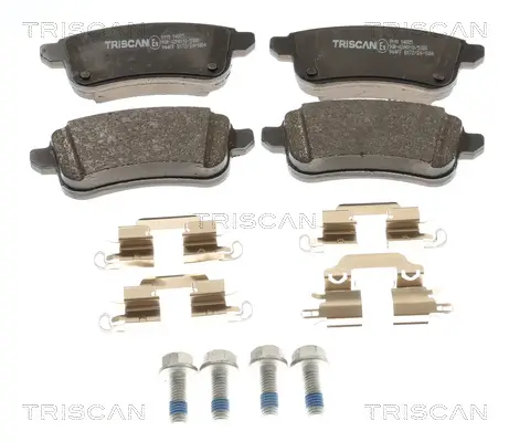 Bremsbelagsatz, Scheibenbremse Hinterachse TRISCAN 8110 14085 Bild Bremsbelagsatz, Scheibenbremse Hinterachse TRISCAN 8110 14085