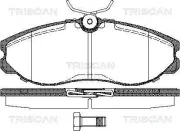 Bremsbelagsatz, Scheibenbremse TRISCAN 8110 14174