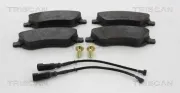 Bremsbelagsatz, Scheibenbremse Vorderachse TRISCAN 8110 15060