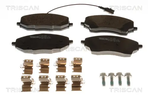 Bremsbelagsatz, Scheibenbremse TRISCAN 8110 15080