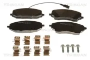 Bremsbelagsatz, Scheibenbremse TRISCAN 8110 15080