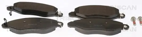 Bremsbelagsatz, Scheibenbremse TRISCAN 8110 16011