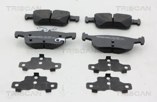 Bremsbelagsatz, Scheibenbremse Hinterachse TRISCAN 8110 16033 Bild Bremsbelagsatz, Scheibenbremse Hinterachse TRISCAN 8110 16033