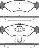 Bremsbelagsatz, Scheibenbremse Vorderachse TRISCAN 8110 16168