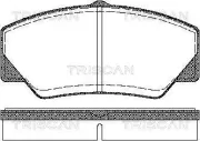 Bremsbelagsatz, Scheibenbremse TRISCAN 8110 16844