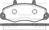 Bremsbelagsatz, Scheibenbremse TRISCAN 8110 16969