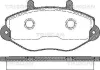 Bremsbelagsatz, Scheibenbremse TRISCAN 8110 16970