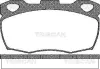 Bremsbelagsatz, Scheibenbremse TRISCAN 8110 17003