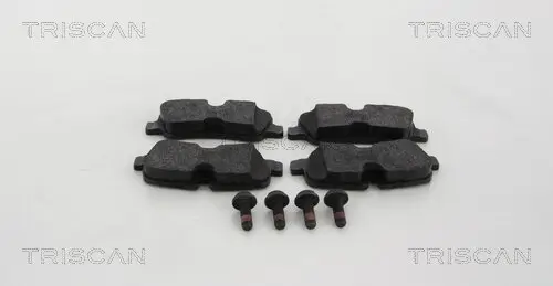 Bremsbelagsatz, Scheibenbremse TRISCAN 8110 17029