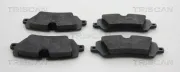 Bremsbelagsatz, Scheibenbremse TRISCAN 8110 17035