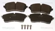 Bremsbelagsatz, Scheibenbremse TRISCAN 8110 17038