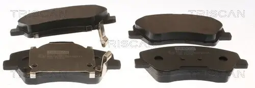 Bremsbelagsatz, Scheibenbremse Vorderachse TRISCAN 8110 18036