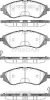 Bremsbelagsatz, Scheibenbremse TRISCAN 8110 21001