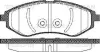Bremsbelagsatz, Scheibenbremse TRISCAN 8110 21005