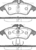 Bremsbelagsatz, Scheibenbremse TRISCAN 8110 23008