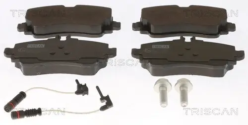 Bremsbelagsatz, Scheibenbremse Vorderachse TRISCAN 8110 23022