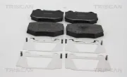Bremsbelagsatz, Scheibenbremse Vorderachse TRISCAN 8110 23041