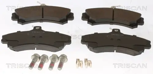Bremsbelagsatz, Scheibenbremse Vorderachse TRISCAN 8110 23047 Bild Bremsbelagsatz, Scheibenbremse Vorderachse TRISCAN 8110 23047