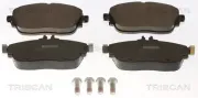 Bremsbelagsatz, Scheibenbremse TRISCAN 8110 23072