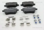 Bremsbelagsatz, Scheibenbremse TRISCAN 8110 23083