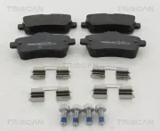Bremsbelagsatz, Scheibenbremse TRISCAN 8110 23085