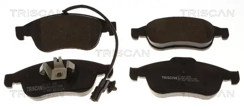 Bremsbelagsatz, Scheibenbremse Vorderachse TRISCAN 8110 23104 Bild Bremsbelagsatz, Scheibenbremse Vorderachse TRISCAN 8110 23104