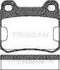 Bremsbelagsatz, Scheibenbremse Hinterachse TRISCAN 8110 23995