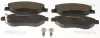 Bremsbelagsatz, Scheibenbremse Vorderachse TRISCAN 8110 24033