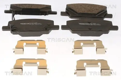 Bremsbelagsatz, Scheibenbremse TRISCAN 8110 24055