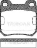 Bremsbelagsatz, Scheibenbremse TRISCAN 8110 24866