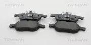 Bremsbelagsatz, Scheibenbremse Vorderachse TRISCAN 8110 25041