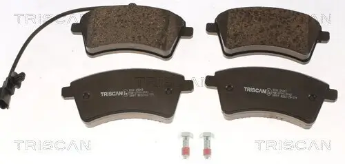 Bremsbelagsatz, Scheibenbremse TRISCAN 8110 25043