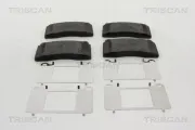 Bremsbelagsatz, Scheibenbremse TRISCAN 8110 27013