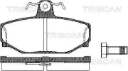 Bremsbelagsatz, Scheibenbremse TRISCAN 8110 27919