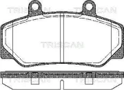 Bremsbelagsatz, Scheibenbremse TRISCAN 8110 27935