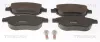Bremsbelagsatz, Scheibenbremse TRISCAN 8110 28022