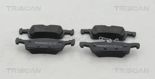 Bremsbelagsatz, Scheibenbremse Hinterachse TRISCAN 8110 28057