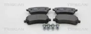 Bremsbelagsatz, Scheibenbremse TRISCAN 8110 29090
