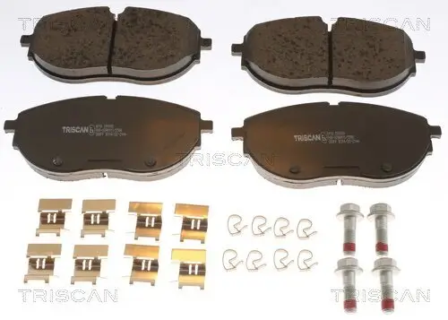 Bremsbelagsatz, Scheibenbremse TRISCAN 8110 291002