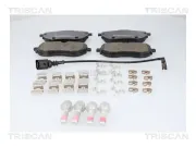 Bremsbelagsatz, Scheibenbremse Vorderachse TRISCAN 8110 291005