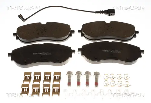 Bremsbelagsatz, Scheibenbremse TRISCAN 8110 291006