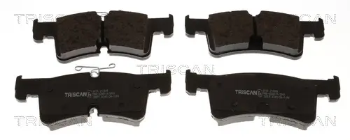 Bremsbelagsatz, Scheibenbremse Hinterachse TRISCAN 8110 291008