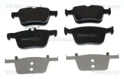 Bremsbelagsatz, Scheibenbremse Hinterachse TRISCAN 8110 291010