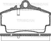 Bremsbelagsatz, Scheibenbremse TRISCAN 8110 29163