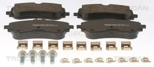 Bremsbelagsatz, Scheibenbremse TRISCAN 8110 29193 Bild Bremsbelagsatz, Scheibenbremse TRISCAN 8110 29193