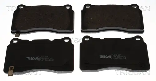 Bremsbelagsatz, Scheibenbremse Vorderachse TRISCAN 8110 40075 Bild Bremsbelagsatz, Scheibenbremse Vorderachse TRISCAN 8110 40075